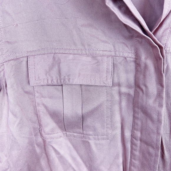 Kensie Rowen Button-Front Utility Jacket In Rose - Picture 3 of 7